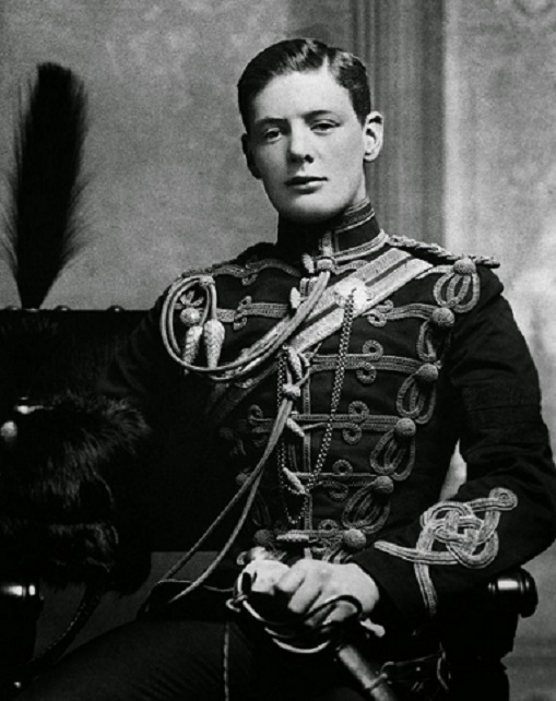 Winston Churchill in 1895 8\