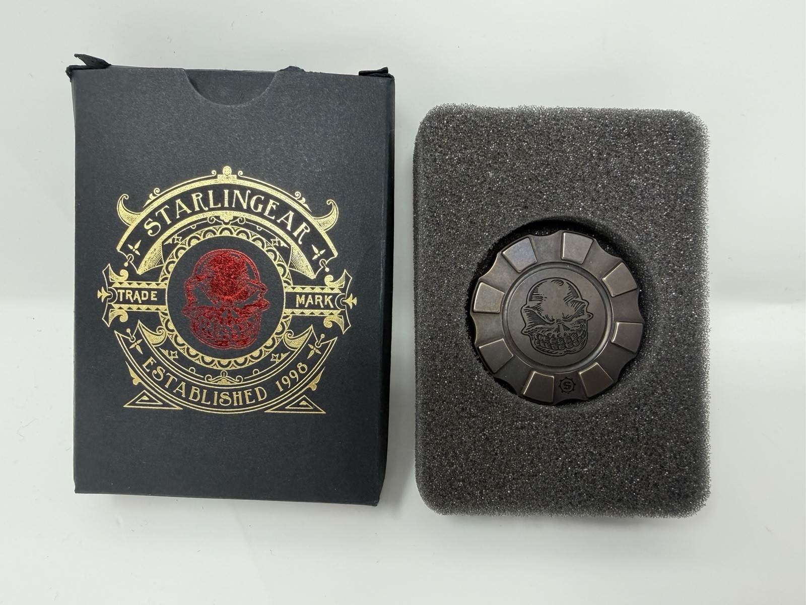 HiTex Gear x Starlinger TRD Fallout Titanium Poker Chip EDC New