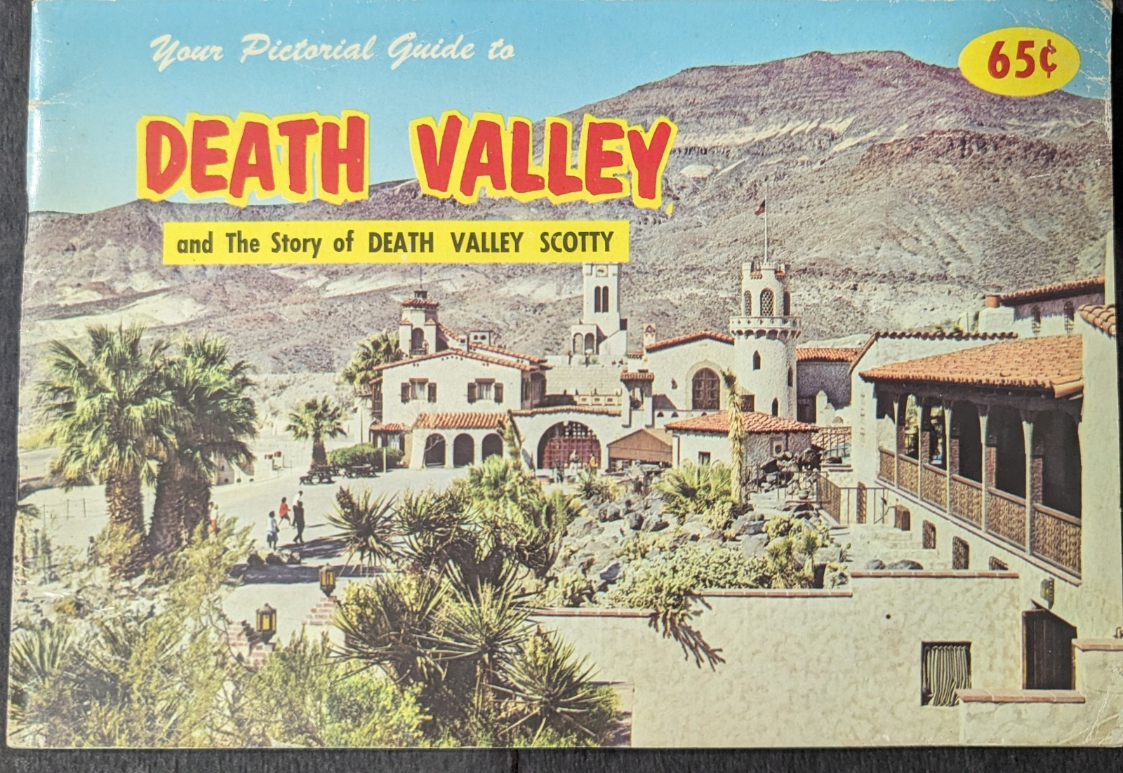 **VINTAGE 1969 PICTORIAL GUIDE TO DEATH VALLEY BOOKLET**