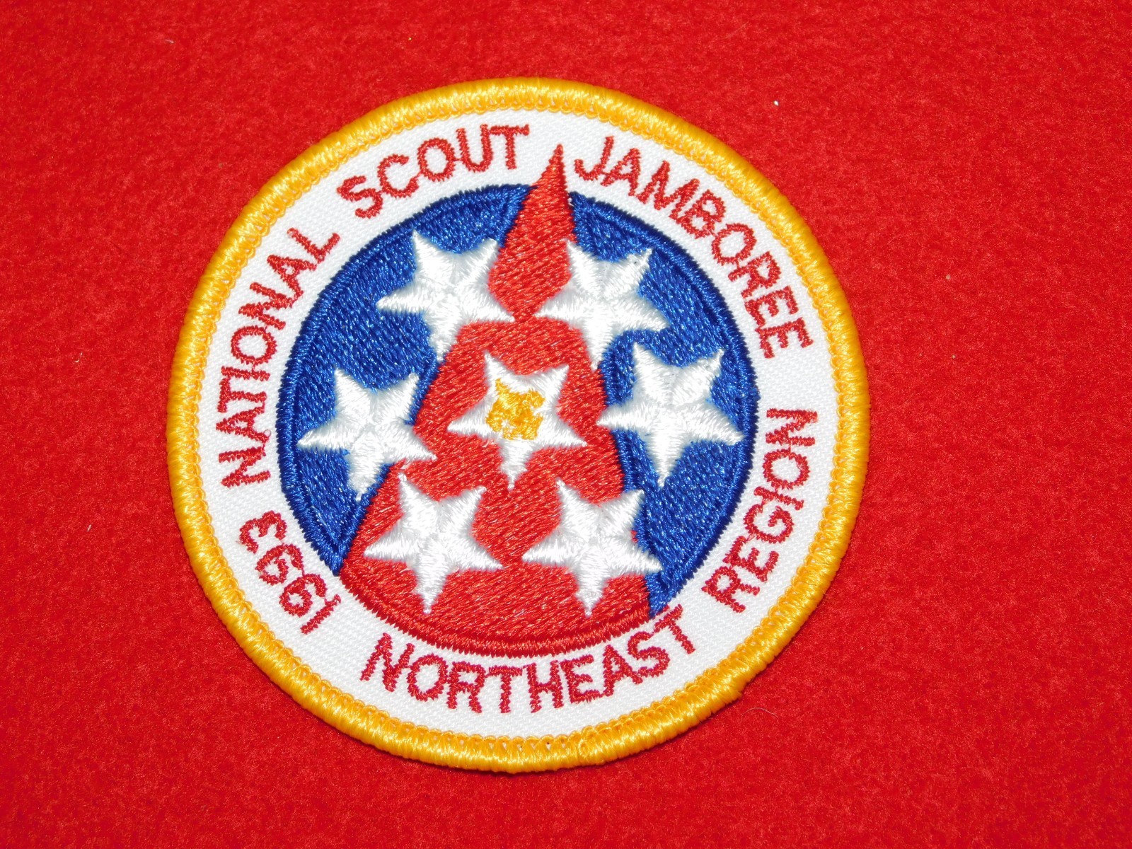 VINTAGE BSA BOY SCOUTS OF AMERICA PATCH 1993 NATIONAL JAMBOREE NORTHEAST REGION VINTAGE BSA BOY SCOUTS OF AMERICA PATCH 1993 NATIONAL JAMBOREE NORTHEAST REGION