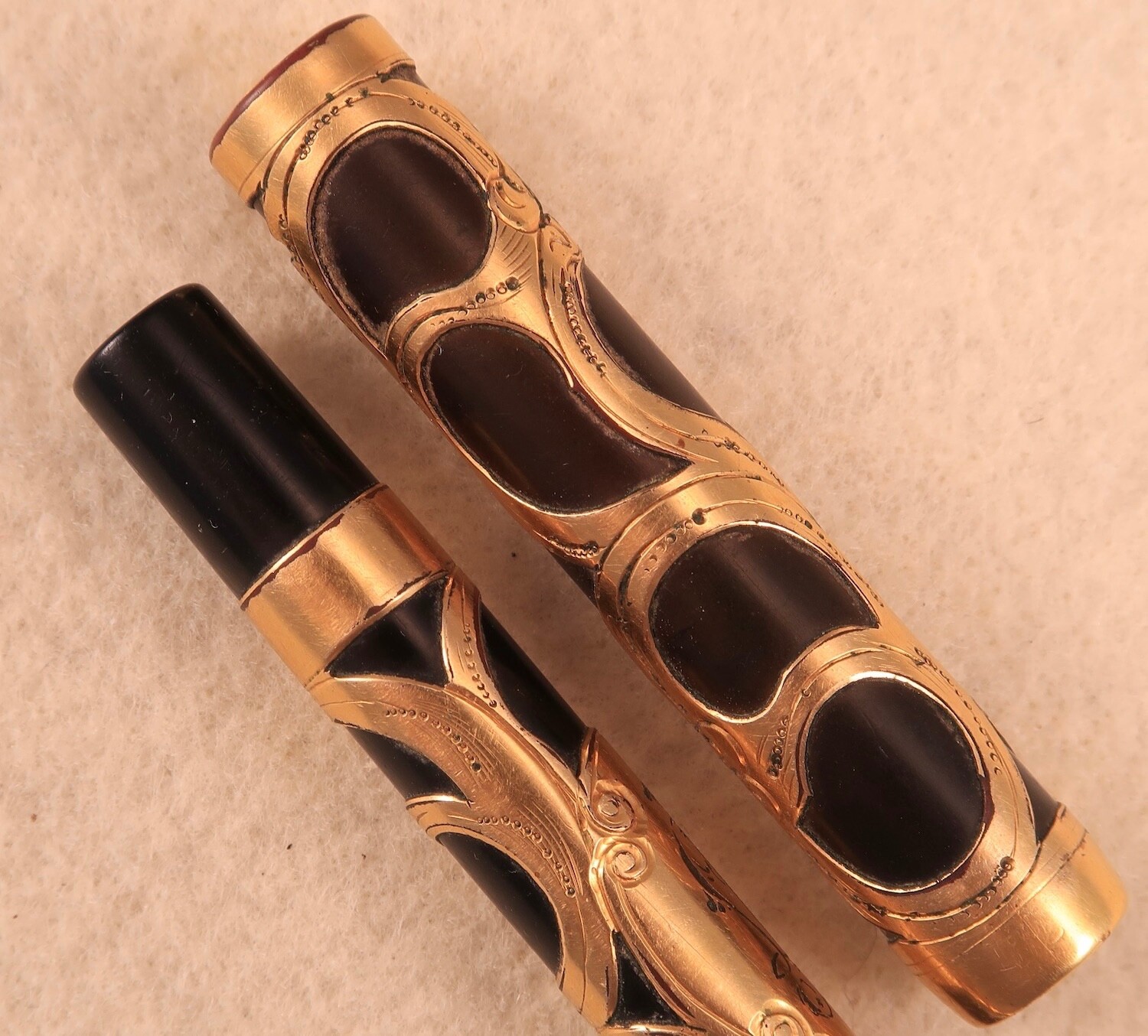 Parker #16 Filigree Eyedropper FP, c1915
