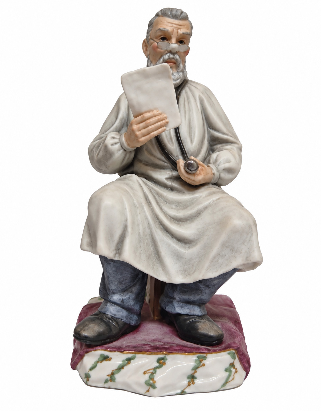 Vintage Andrea by Sadek THE DOCTOR Porcelain Figurine #6630 Giftable- FLAWLESS