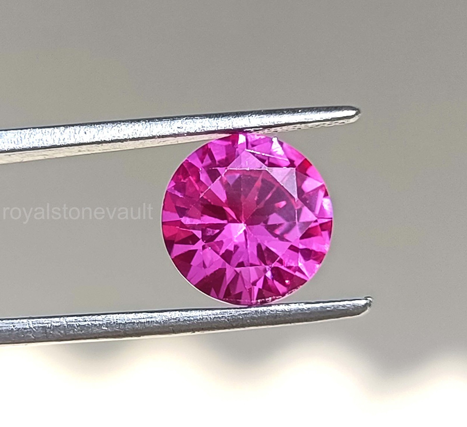 Collector’s 6.00 Ct Natural Padparadscha Sapphire Round Cut Gem – Certified 5SDN