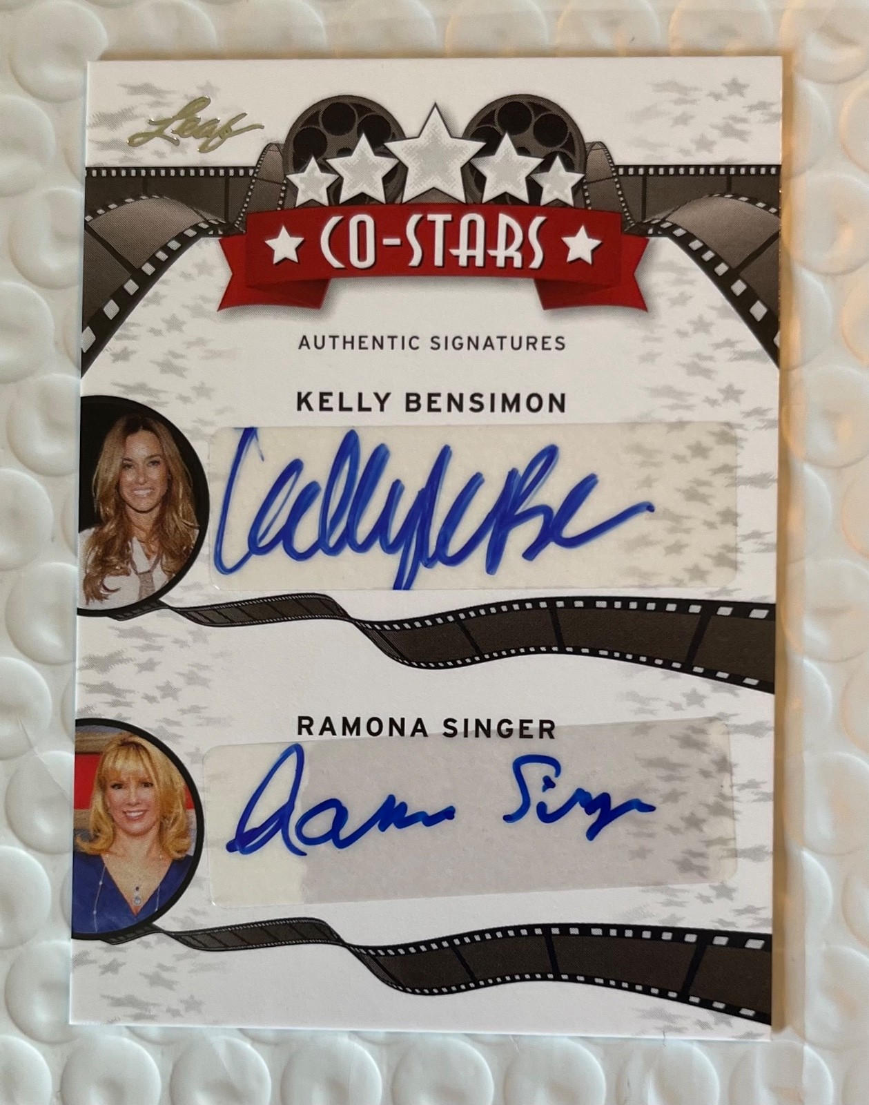 2012 Leaf Pop Century Autograph Co Stars Auto Kelly Bensimon / Ramona Singer