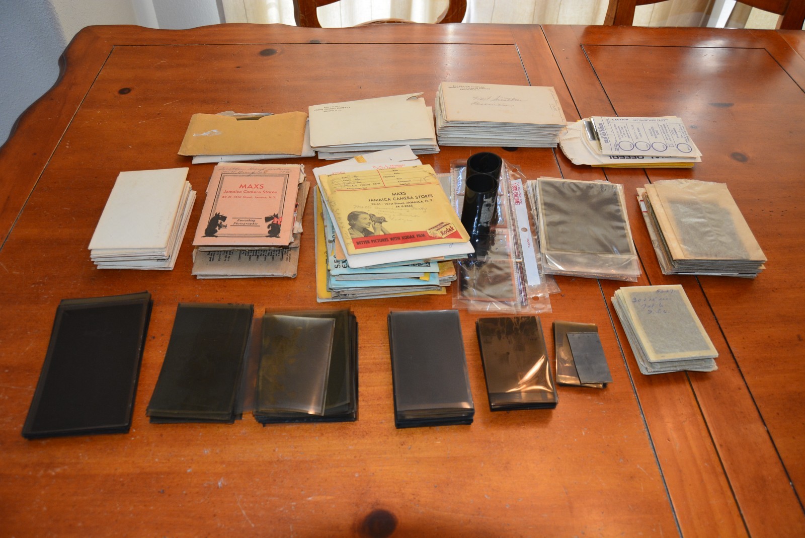 1700+ Vintage Photo Negatives 1910s-1940s Large Format Family Travel Archive