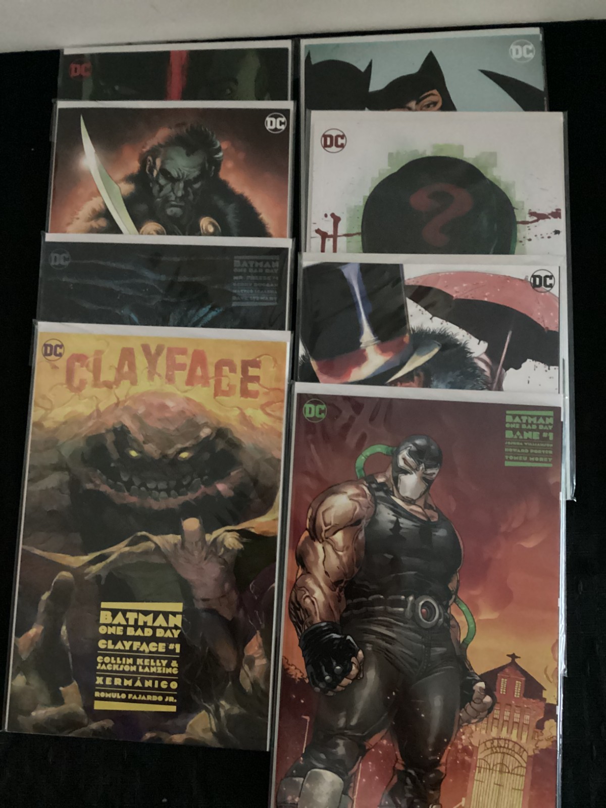 Batman One Bad Day Complete Set 8 Books DC Comics Batman One Bad Day Complete Set 8 Books DC Comics