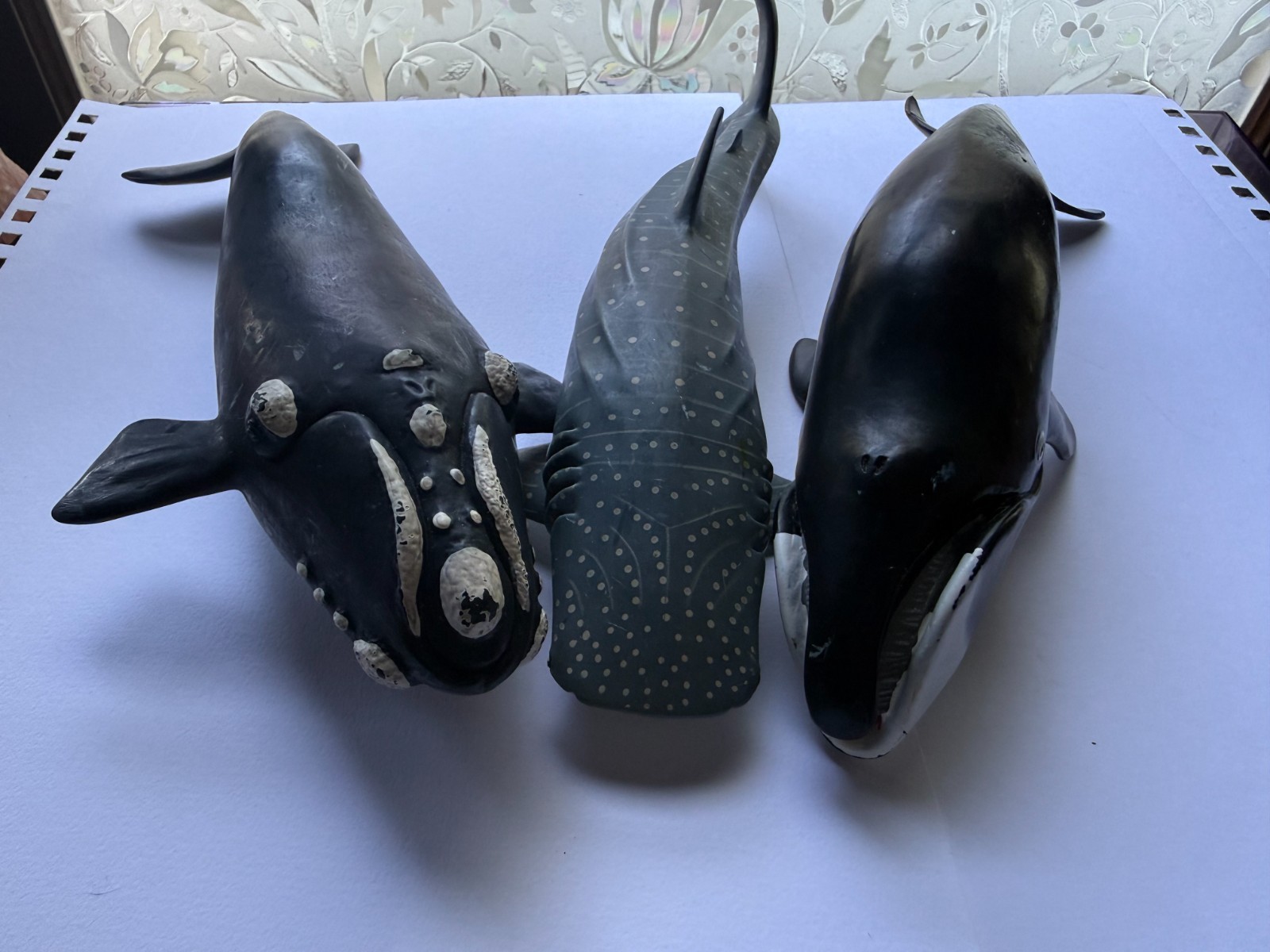 VTG 1:32 Scale Vintage Whales SCHLEICH SAFARI Whale Shark, Bowhead, Right Whale VTG 1:32 Scale Vintage Whales SCHLEICH SAFARI Whale Shark, Bowhead, Right Whale