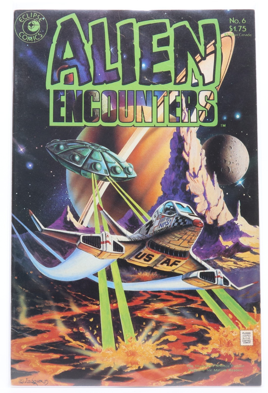 Alien Encounters #6 April 1986 Eclipse Comics