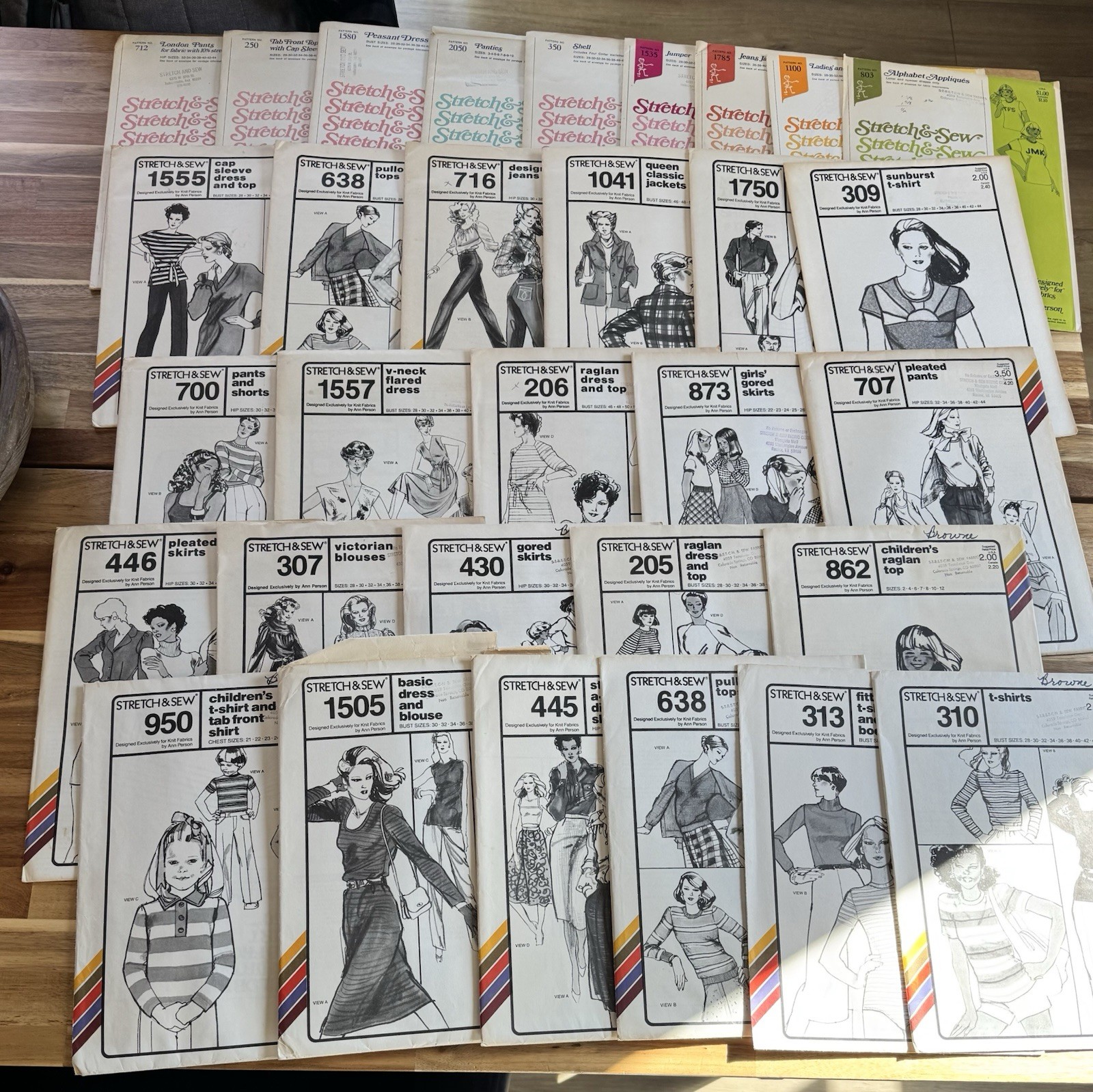 Vintage Stretch And Sew 29 Patterns