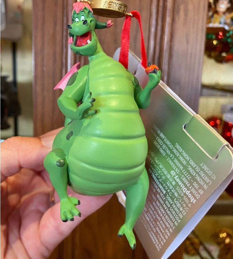 Disney Sketchbook Ornament Pete\'s Dragon Elliot 45th Anniversary Limited Release