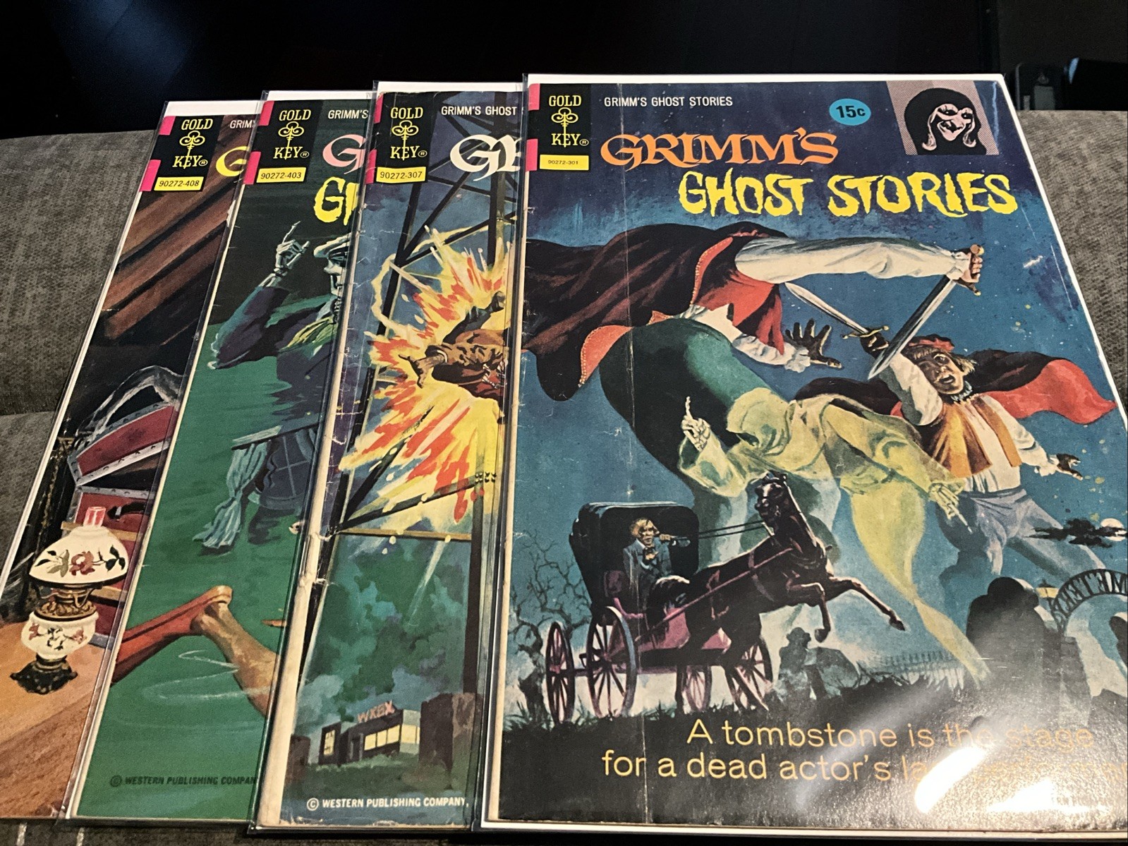 Grimm’s Ghost Stories Gold Key Lot #s 7,10,15,18