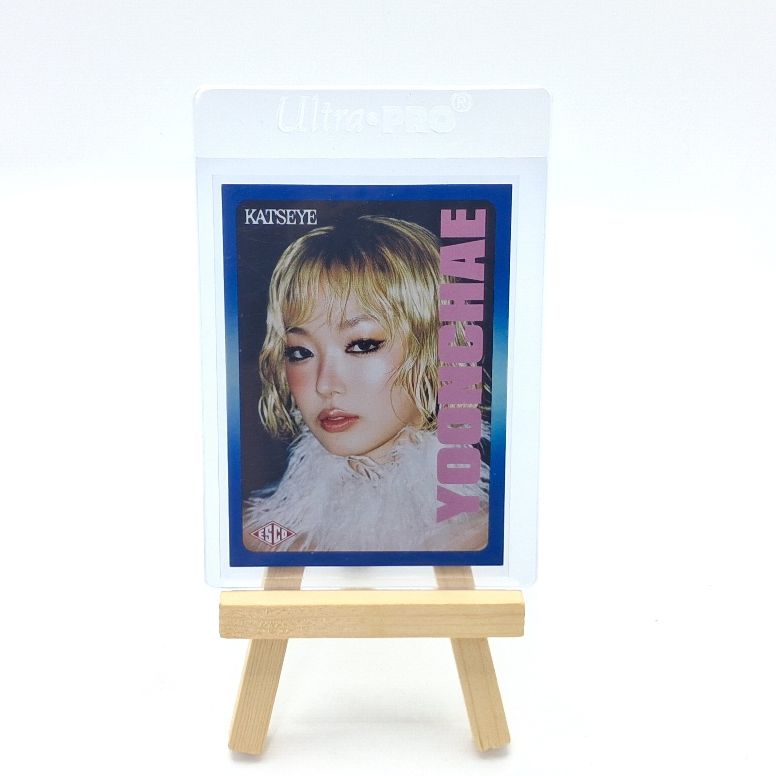 KATSEYE Yoonchae WILD Photocard Blue Border 177/200 Limited Edition ESCO HYBE