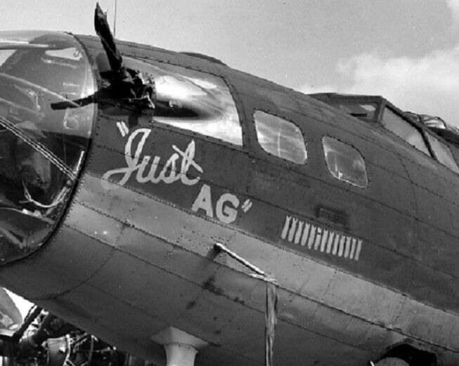 Boeing B-17 Flying Fortress Bomber Nose Art WW2 WWII 8x10 Photo 493a