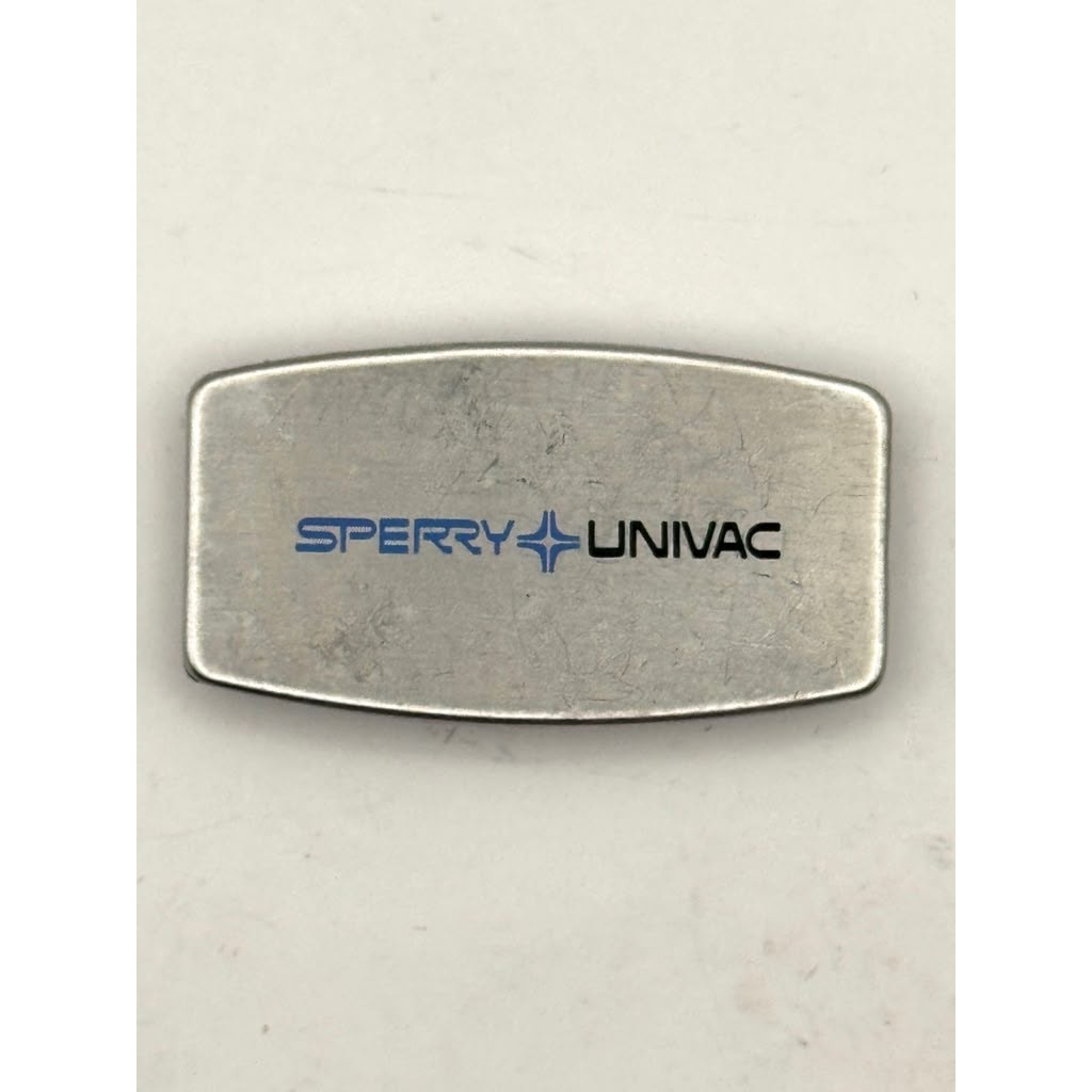 Vintage Zippo Sperry Univac Money Clip Pocket Knife 2 Blade Advertising