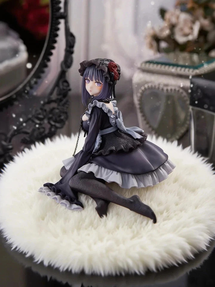 Anime Maid Outfit Girl Figure PVC Collectible Model Display Gift