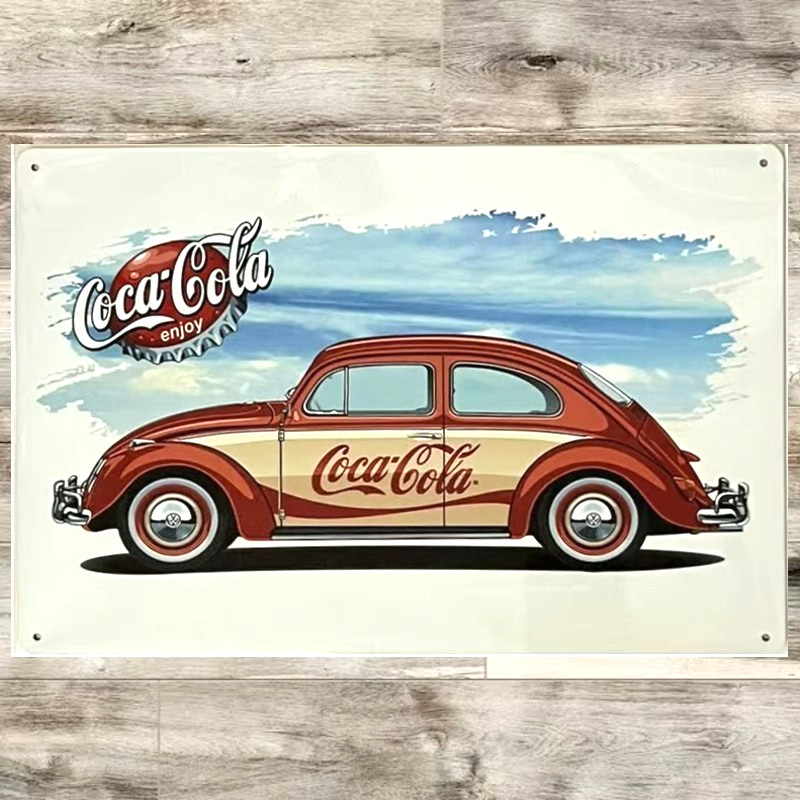 Coke Coca-Cola 8 x 12 Novelty Metal Sign Shrink-wrapped New Coke Coca-Cola 8 x 12 Novelty Metal Sign Shrink-wrapped New