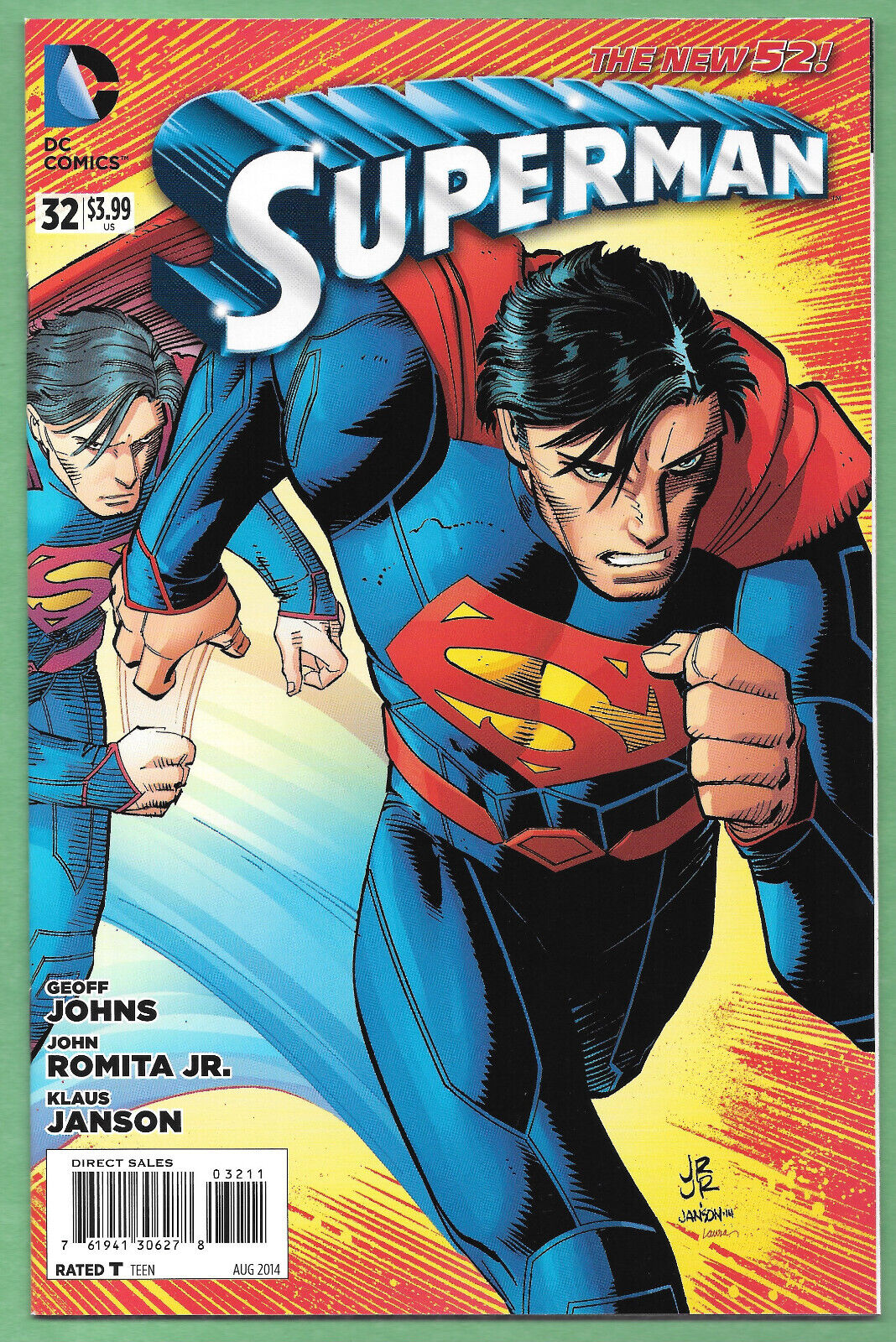 Superman #32 - 08/2014 - DC Comics Romita Jr. 1st Superman Cover