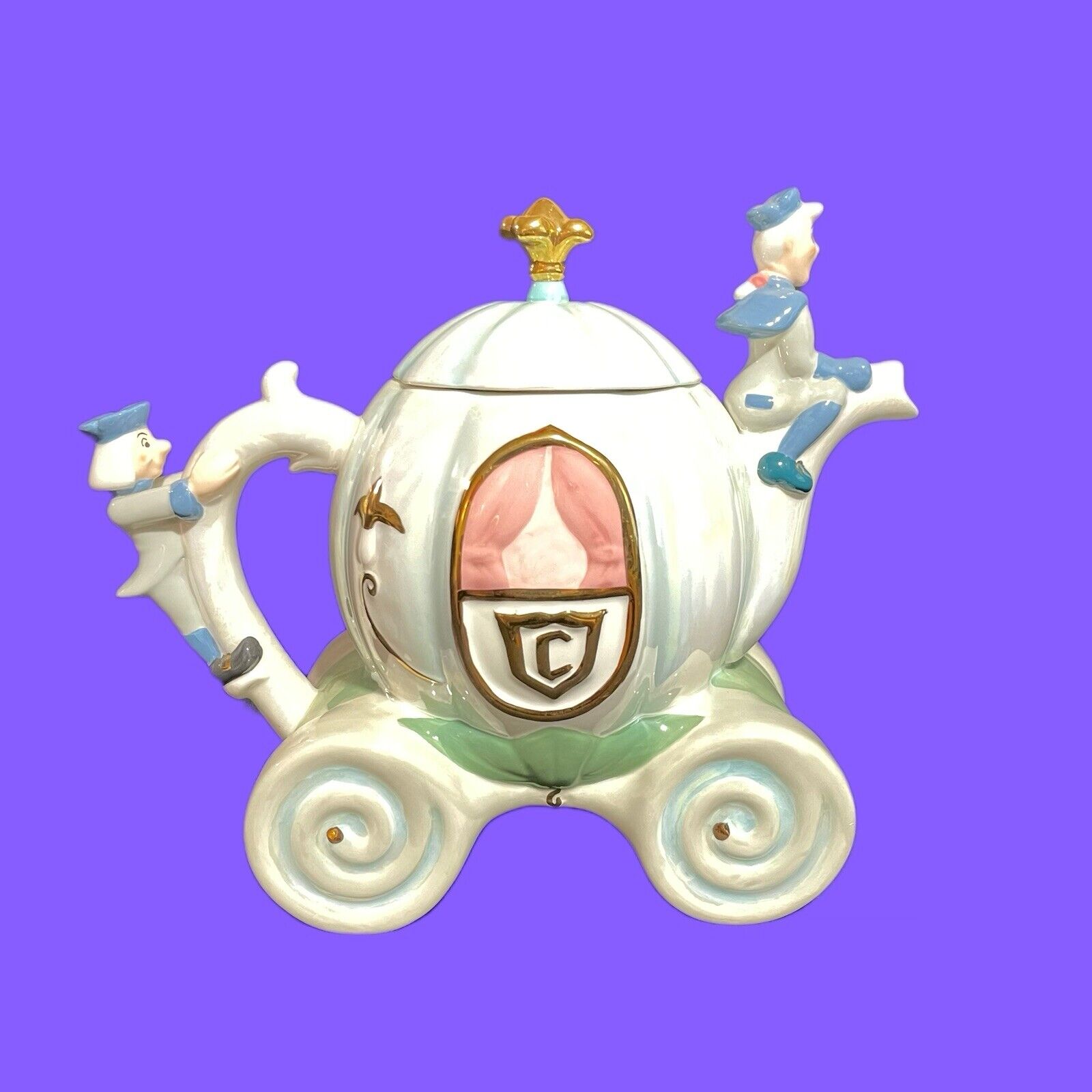 Disney Princess Tea Pot - Cinderella Carriage - Porcelain - The Disney Store