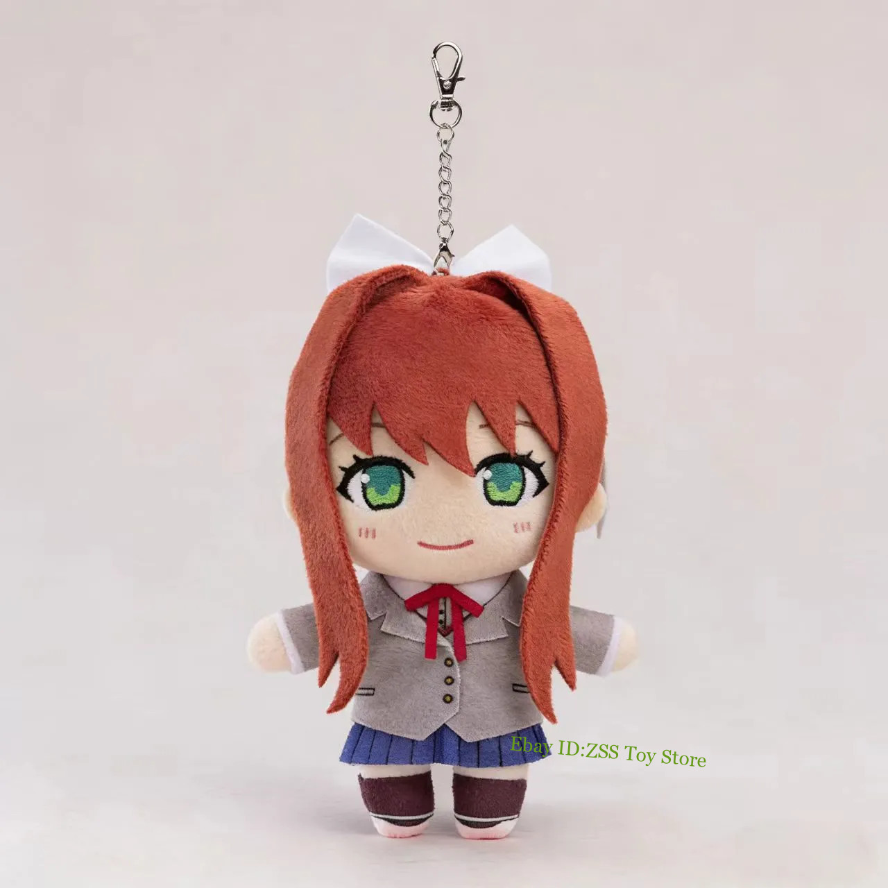 Doki Doki Literature Club Monika Plush Doll Pendant 12Cm Collection Gift