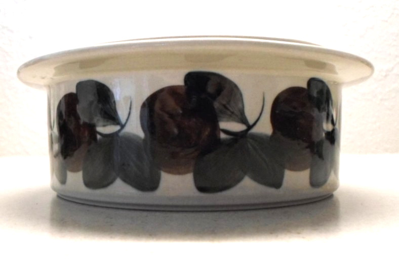 Arabia Finland RUIJA small casserole serving bowl stoneware MCM 1970\'s 7 inch