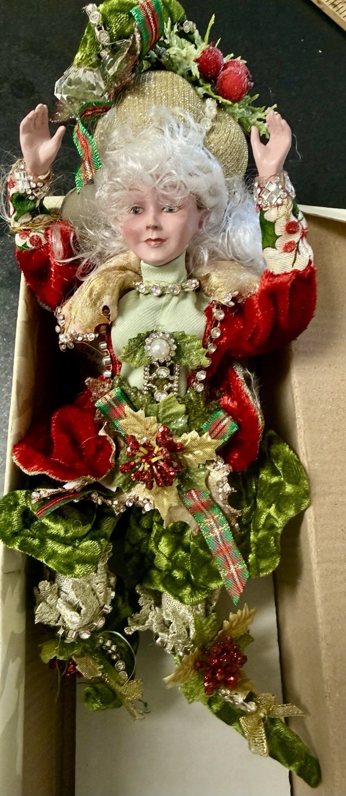 Rare Mark Roberts Holly Belle Princess Fairy Small #331/2000 Christmas