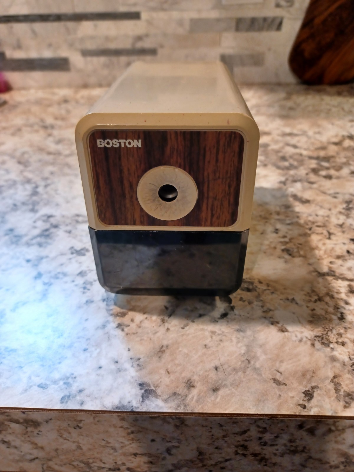 Vintage Boston Electric Pencil Sharpener Model 18 Made in USA Tested Works Great