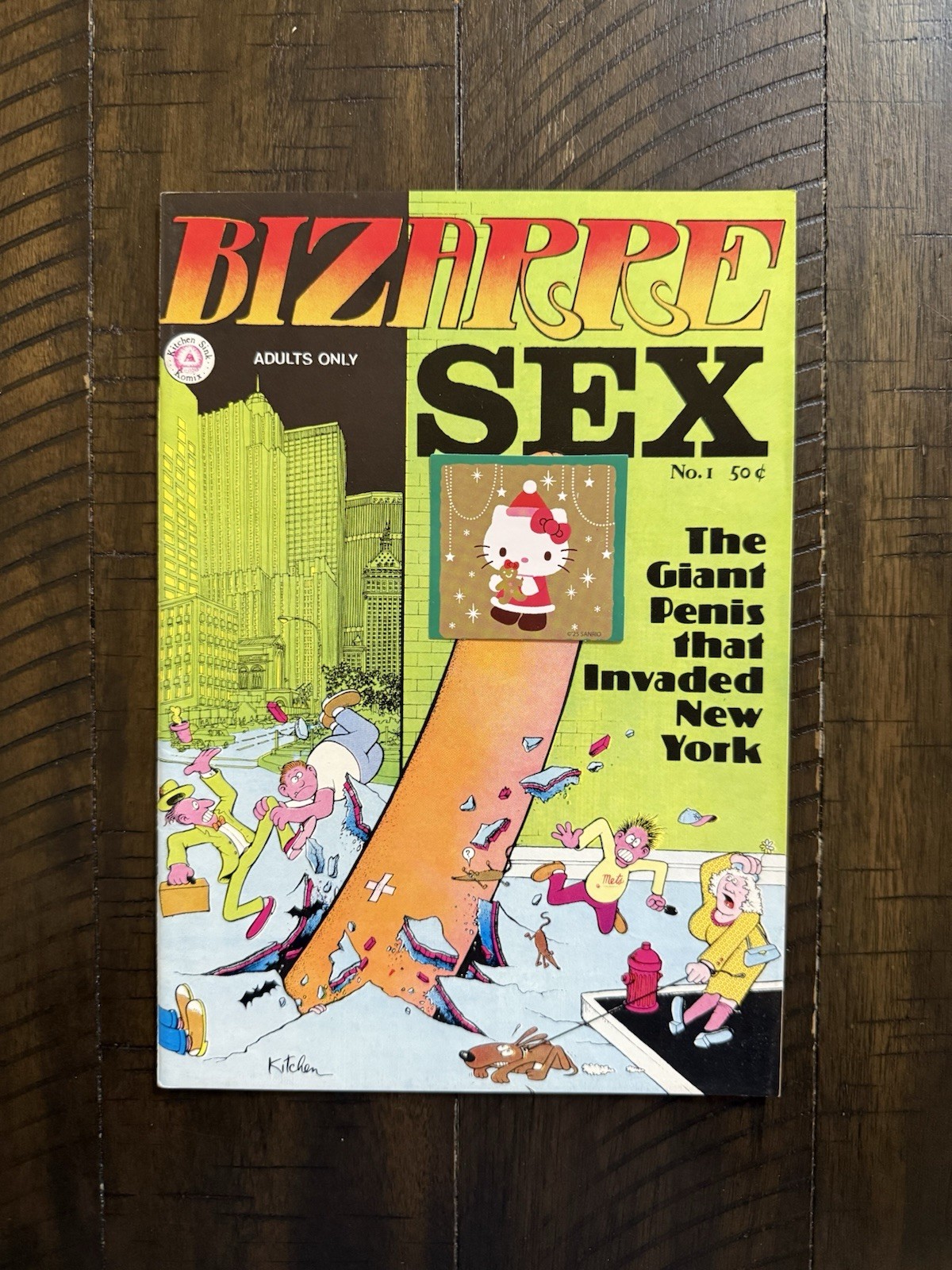 Bizarre Sex #1 (Kitchen Sink Press May 1972)