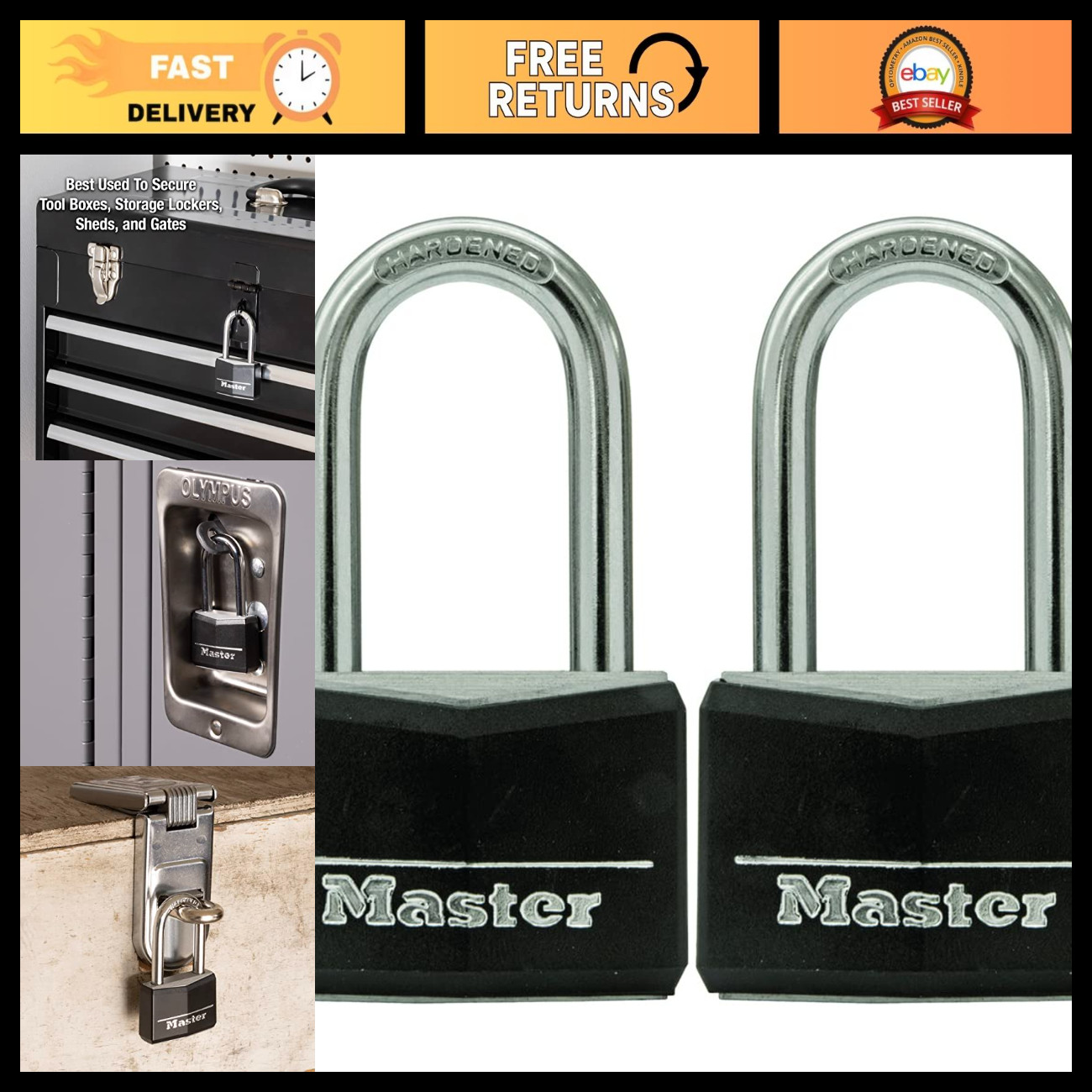 Heavy-Duty Aluminum Padlock with Key - Vinyl Coated, Keyed-Alike, 2 Pack for Too Heavy-Duty Aluminum Padlock with Key - Vinyl Coated, Keyed-Alike, 2 Pack for Too