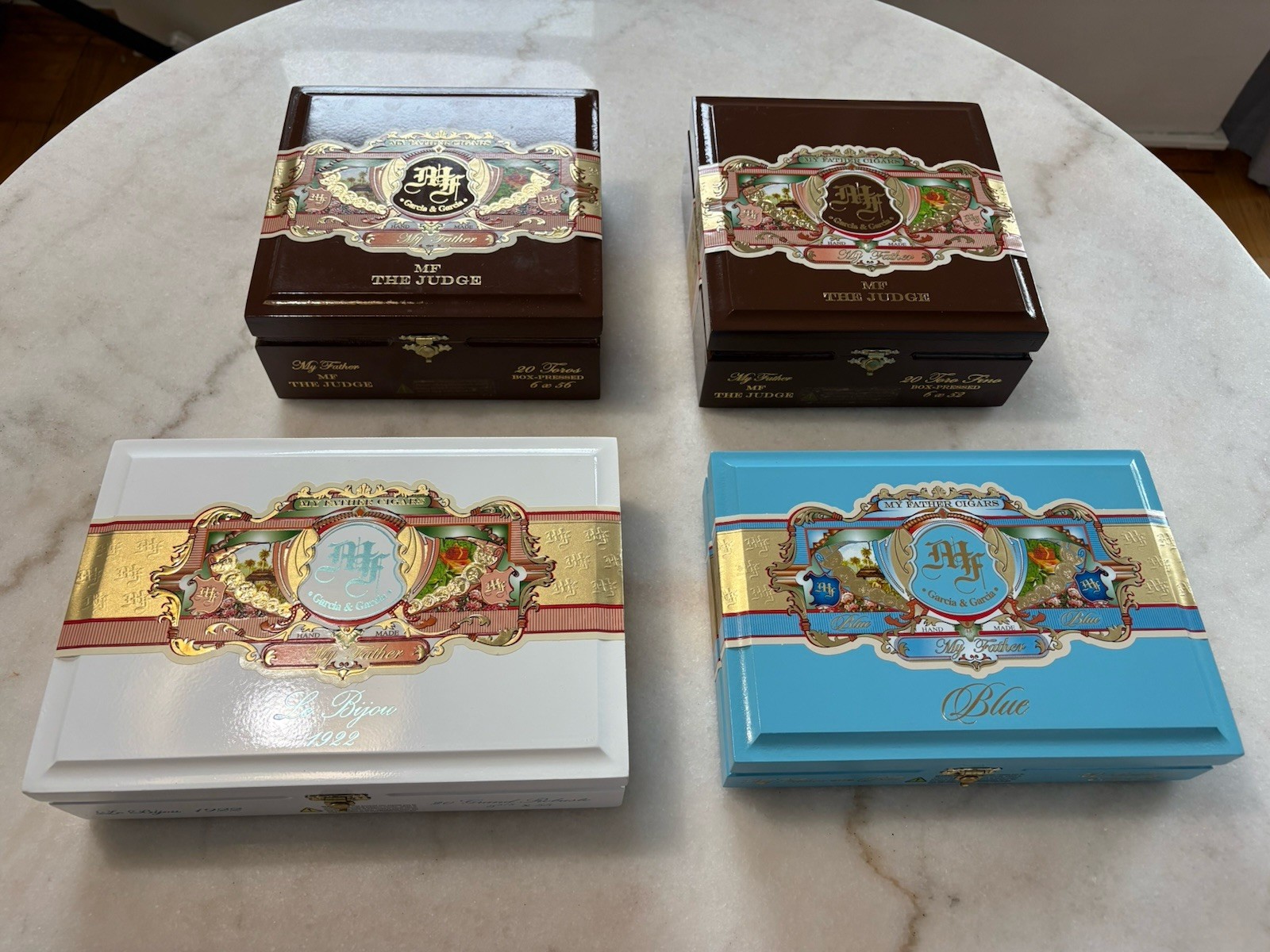 Beautiful My Father MF Empty Cigar Box - DIY Humidor, watch box, jewelry box Beautiful My Father MF Empty Cigar Box - DIY Humidor, watch box, jewelry box
