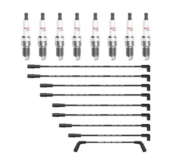 41-993 Iridium Spark Plugs & Wires for Chevy 5.7L 4.3L 5.0L