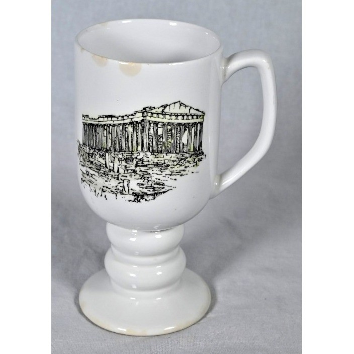 Vintage 1965 Kaysons Continental Cup Parthenon 8 oz Coffee Mug Japan