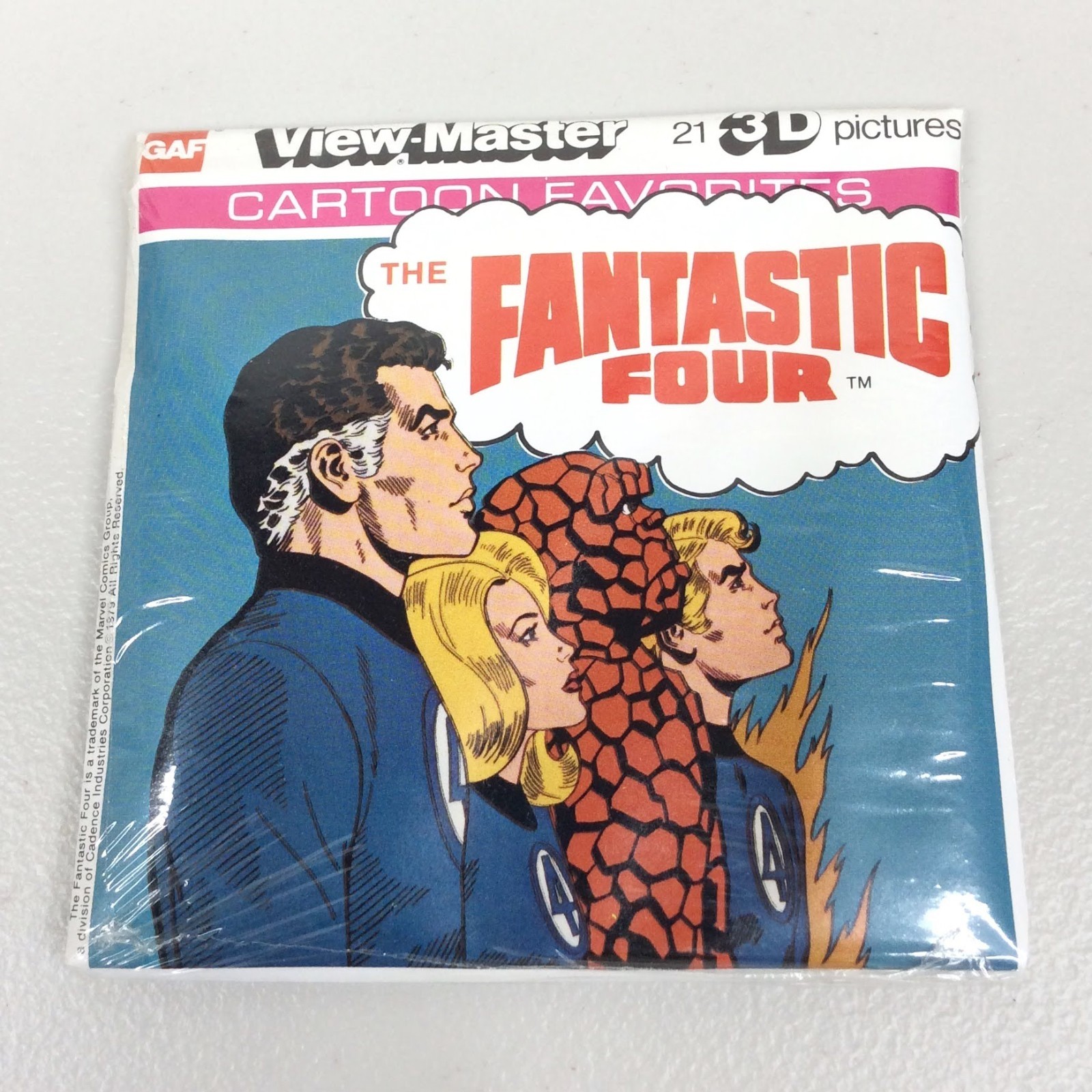 Vintage 1979 GAF View Master The Fantastic Four 3 Reel Set K36 SEALED