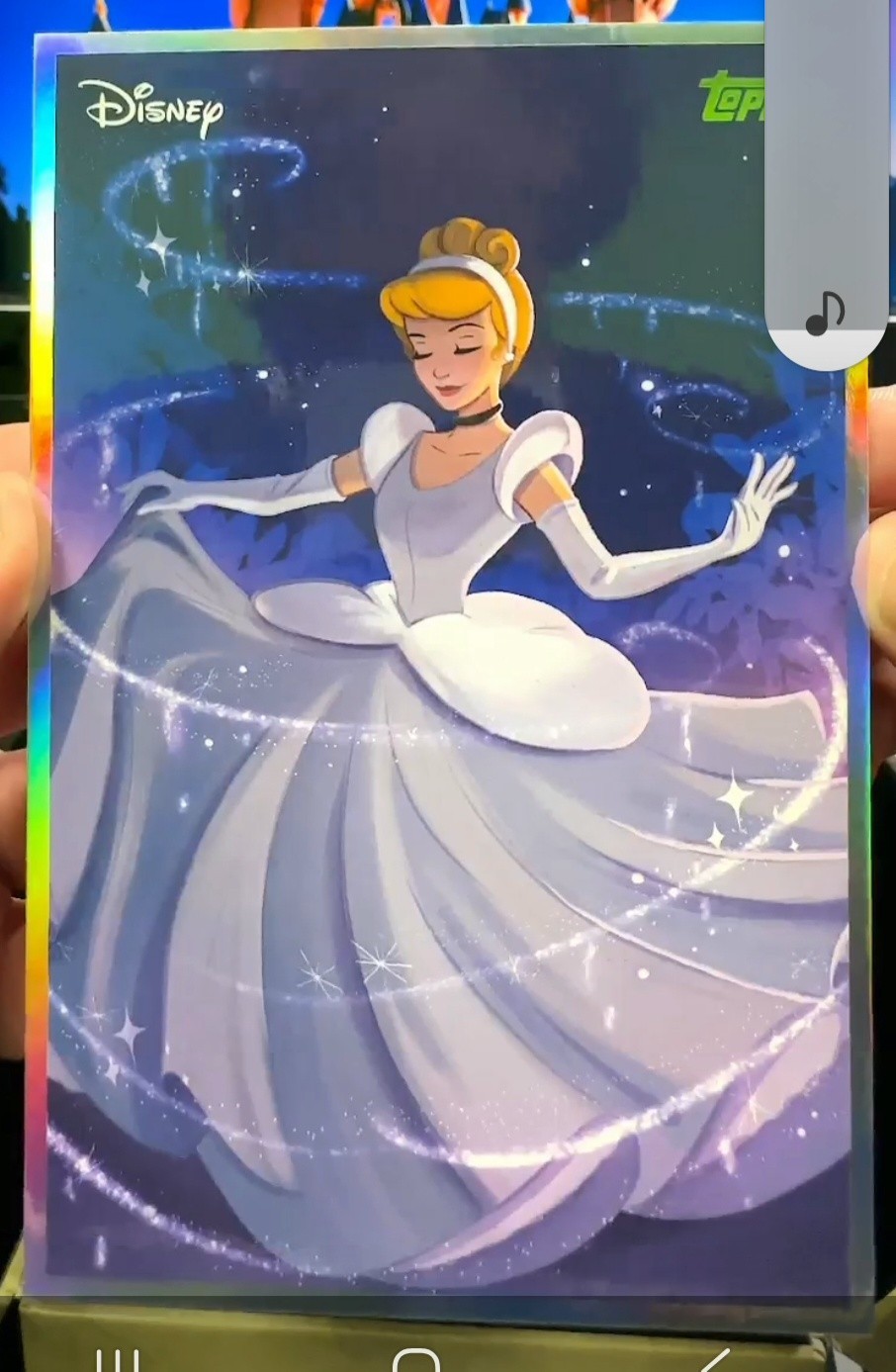 2026 TOPPS VAULT DISNEY VAULT ORIGINAL CINDERELLA BOX TOPPER
