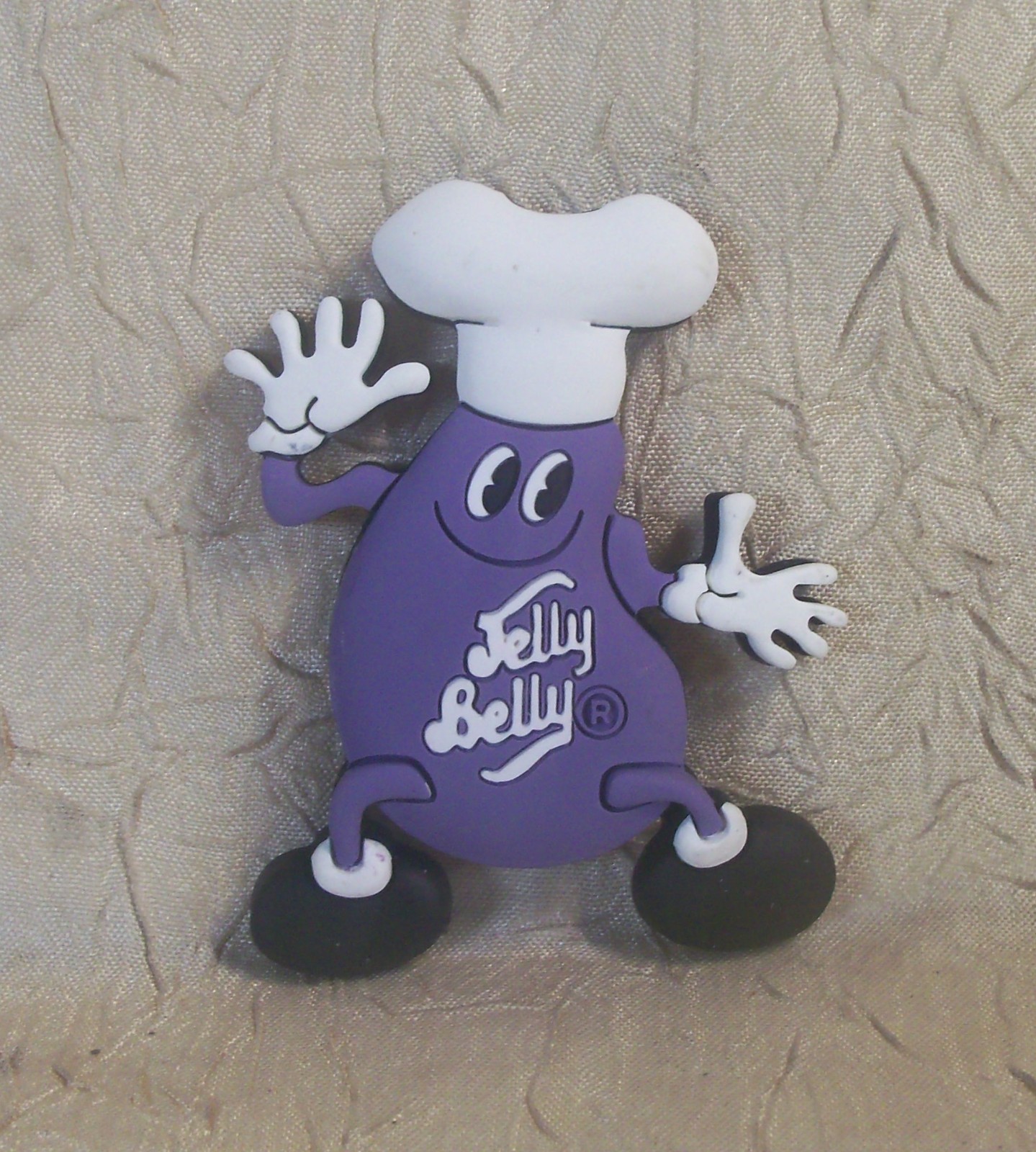 JELLY BELLY Rubber Jelly Bean Magnet Candy Advertisement