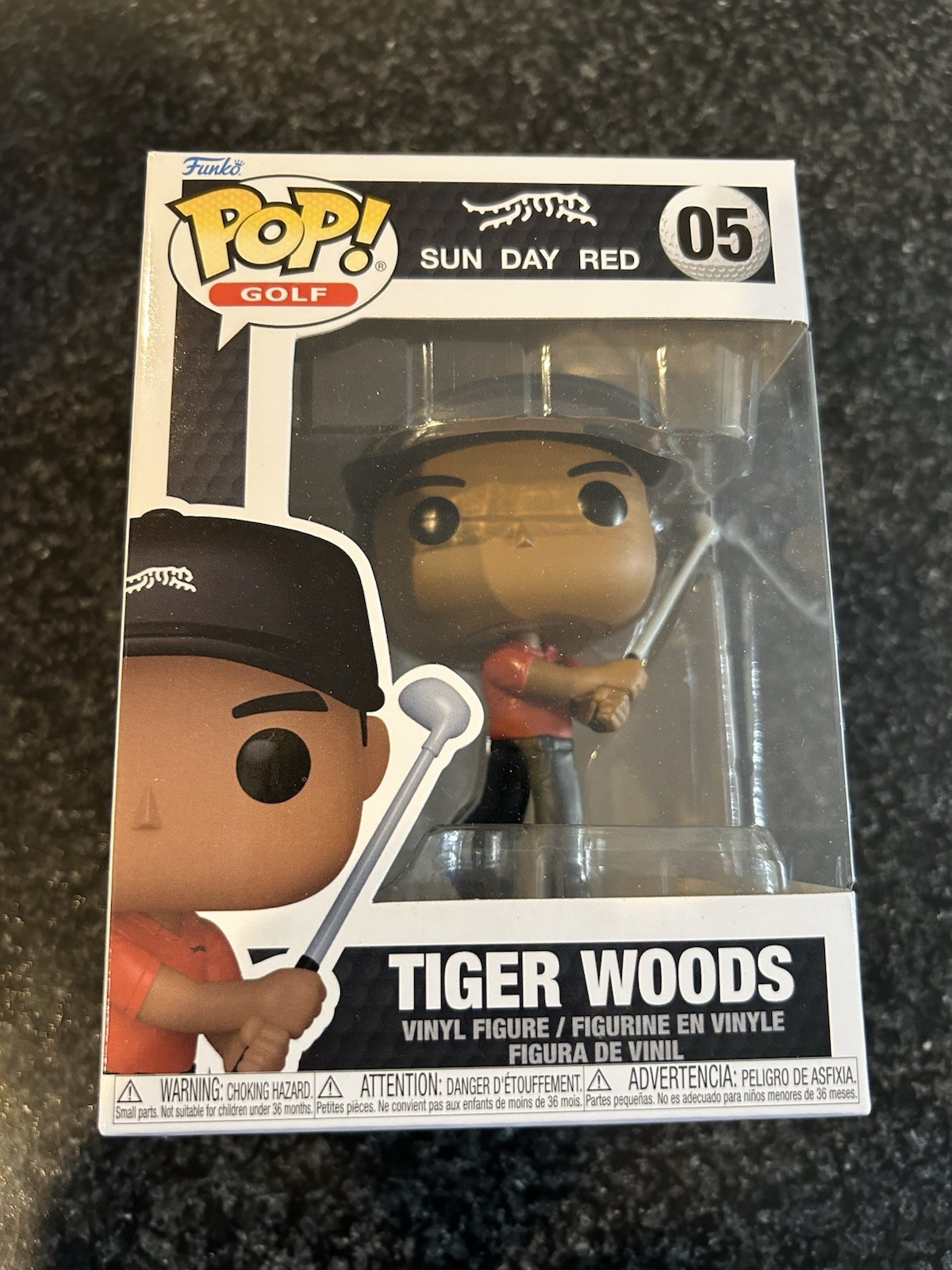 Funko POP Golf Sun Day Red - TIGER WOODS [Swinging] #05 - F13
