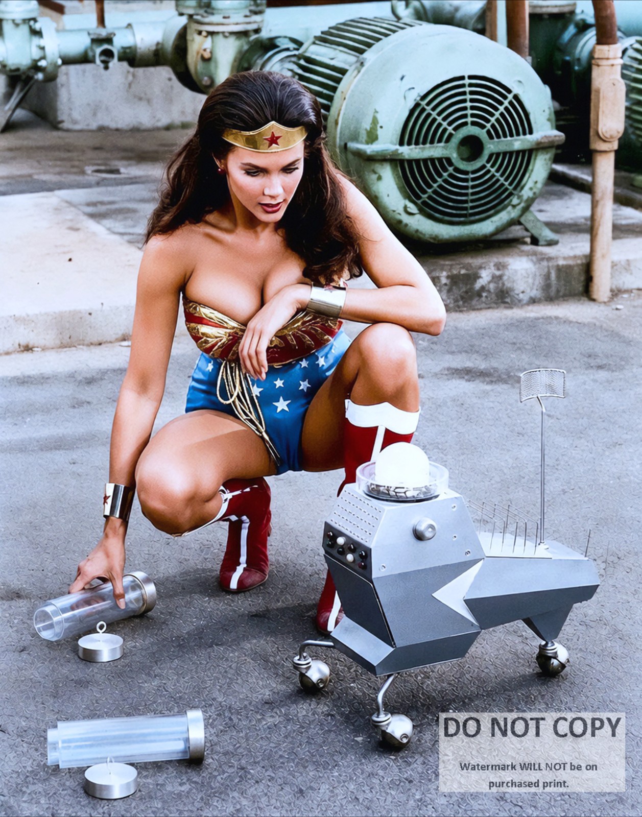 11X14 PUBLICITY PHOTO - LYNDA CARTER IN THE TV SERIES \