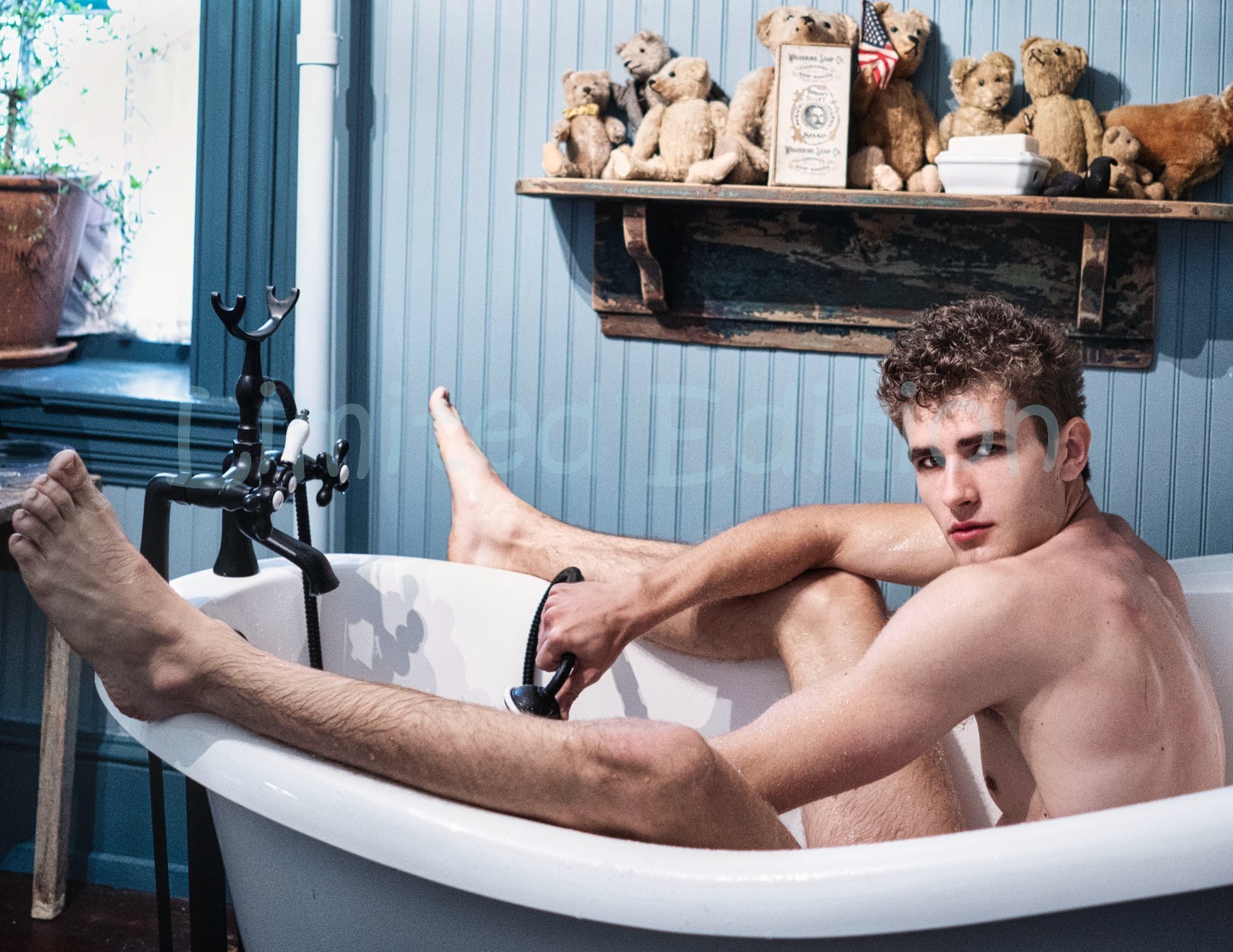 Handsome Male Nude Physique Gay Men Limited Edition Photo 8.5x11 1.21