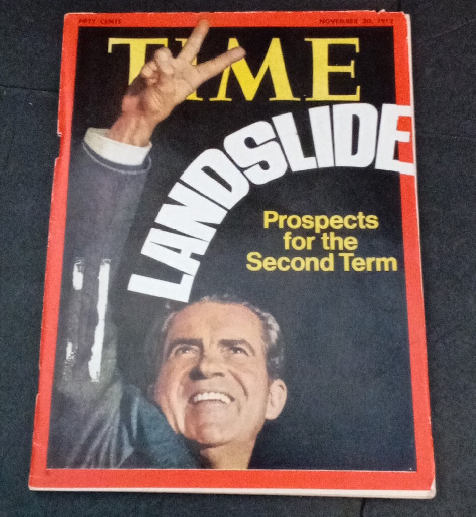 Richard Nixon Signed TIME Magazine 10/31/88 JSA Certified Autograph -#