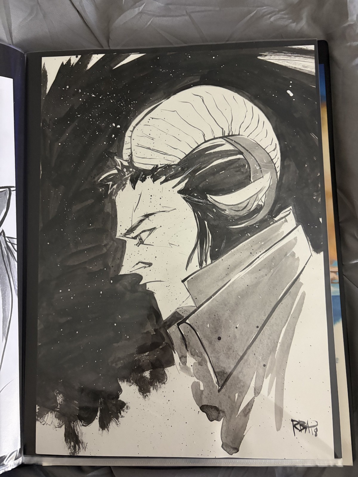 SAGA Marko Illustration 9x12 signed by unknown artist
