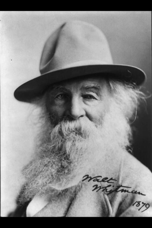 Photo:Walt Whitman 1892 American Poet Hat Portrait