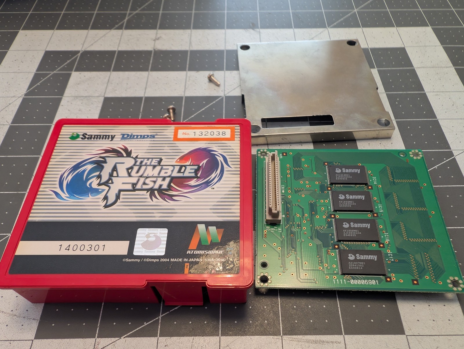 Atomiswave The Rumble Fish - Authentic Tested Atomiswave The Rumble Fish - Authentic Tested