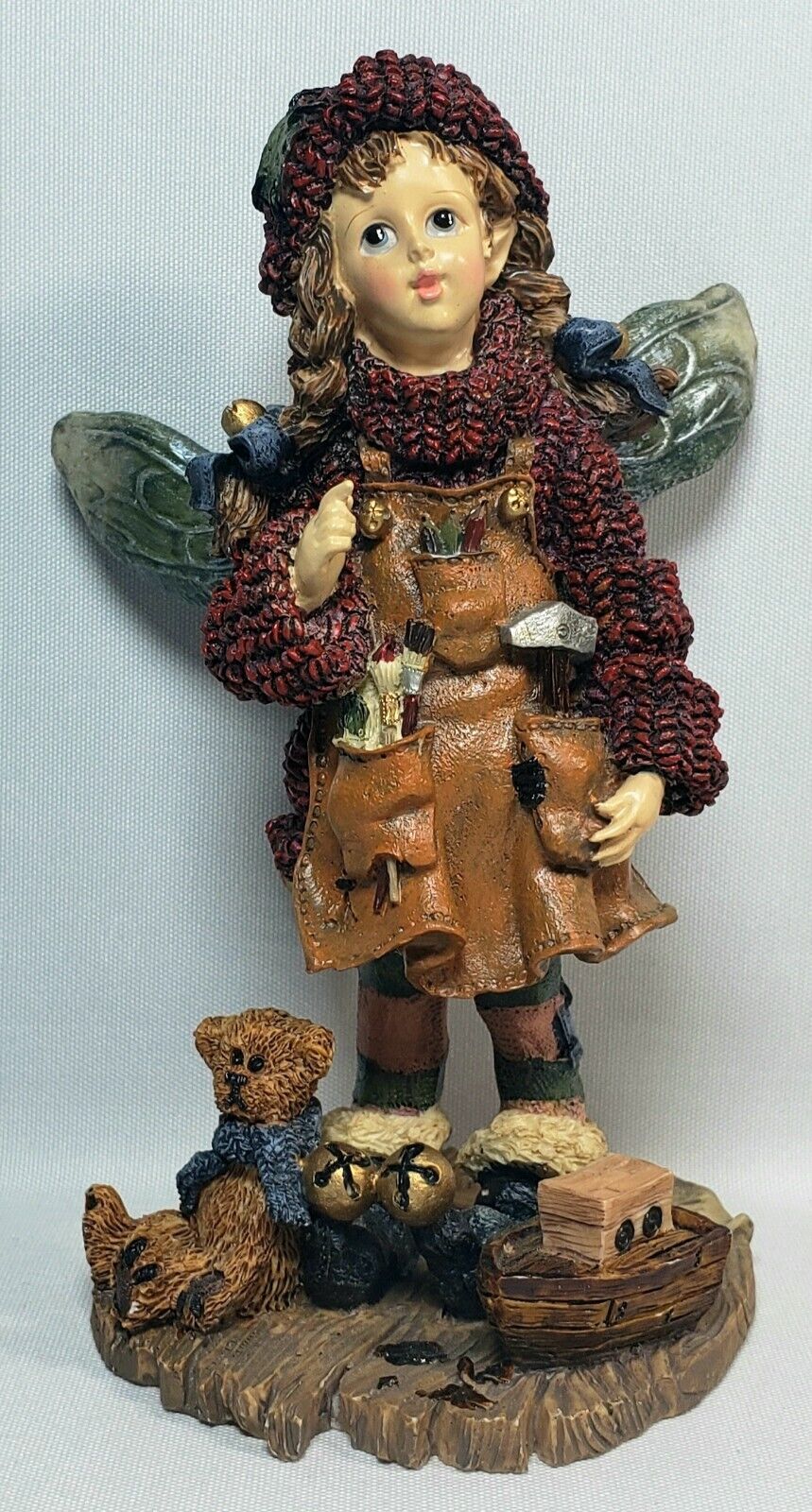 Vintage Boyd\'s Bears FIXIT... SANTA\'S FAIRIE Figurine | 1996 | #3600