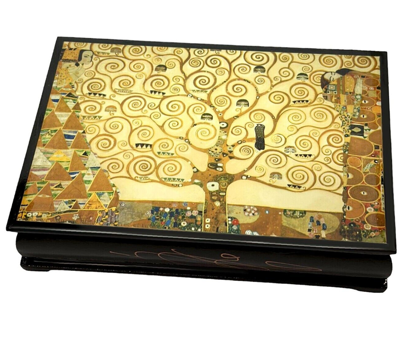 The Tree of Life Jewelry Box Gustav Klimt Trinket Box Keepsake 4x6