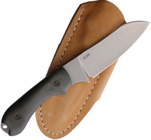 Bradford Knives Guardian3 Fixed Knife 3.5 Bohler N690 Steel Blade Micarta Handle