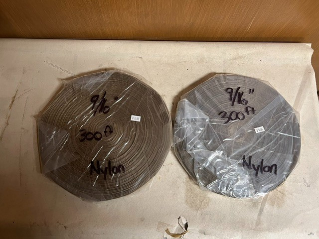 Nylon Webbing, Tan, 9/16 Nylon Webbing, Tan, 9/16