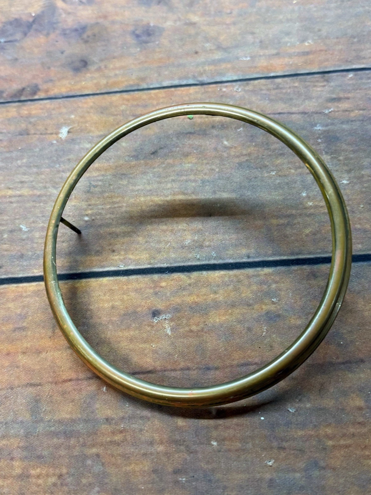 Brass Bezel Round For GE Westminster Arte Deco Mantel Clock 1940s Approx 5 1/2 Brass Bezel Round For GE Westminster Arte Deco Mantel Clock 1940s Approx 5 1/2