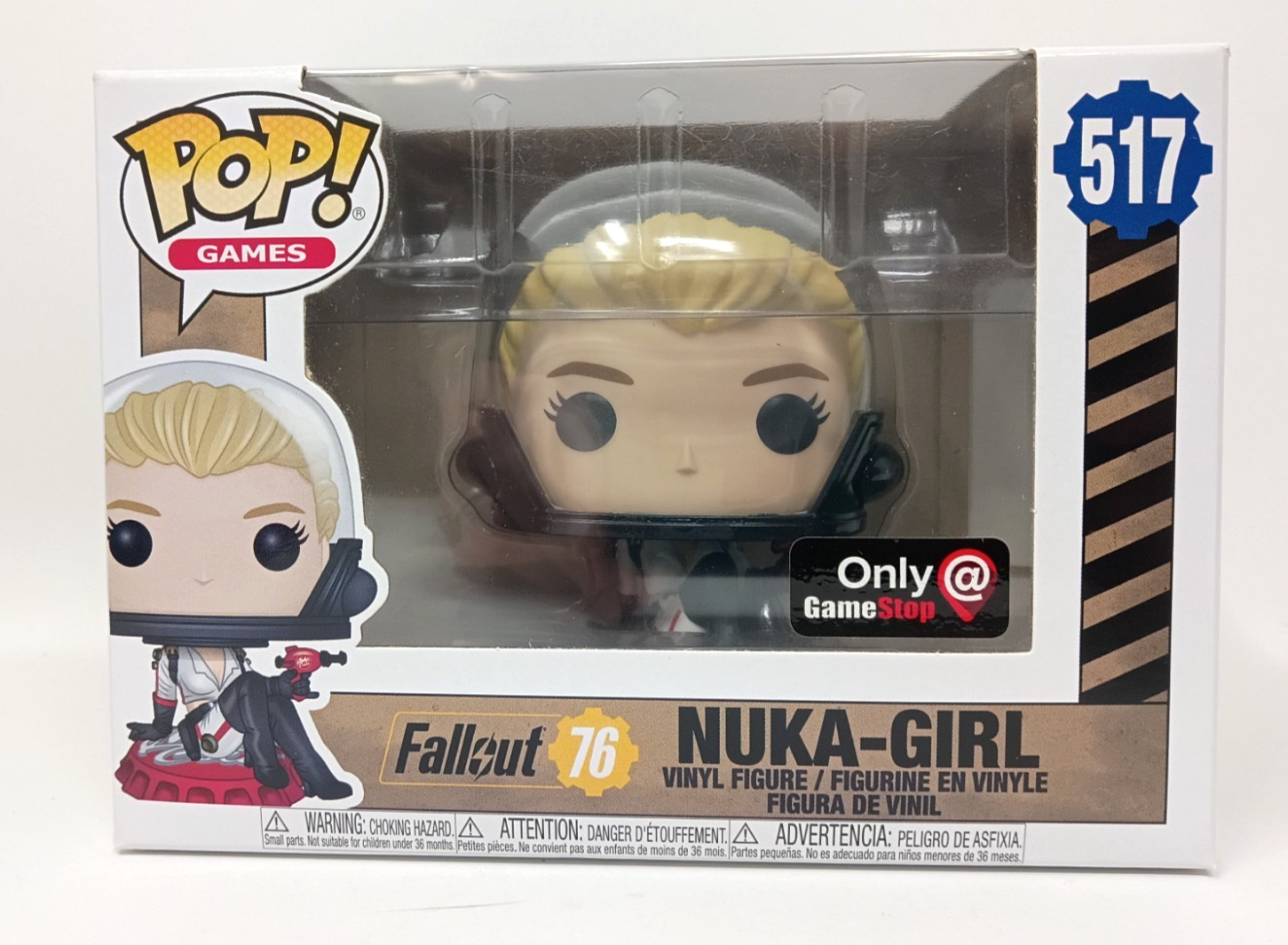 Funko Pop Games Vinyl: Fallout 76 ~ Nuka-Girl - GameStop Exclusive #517 in Box