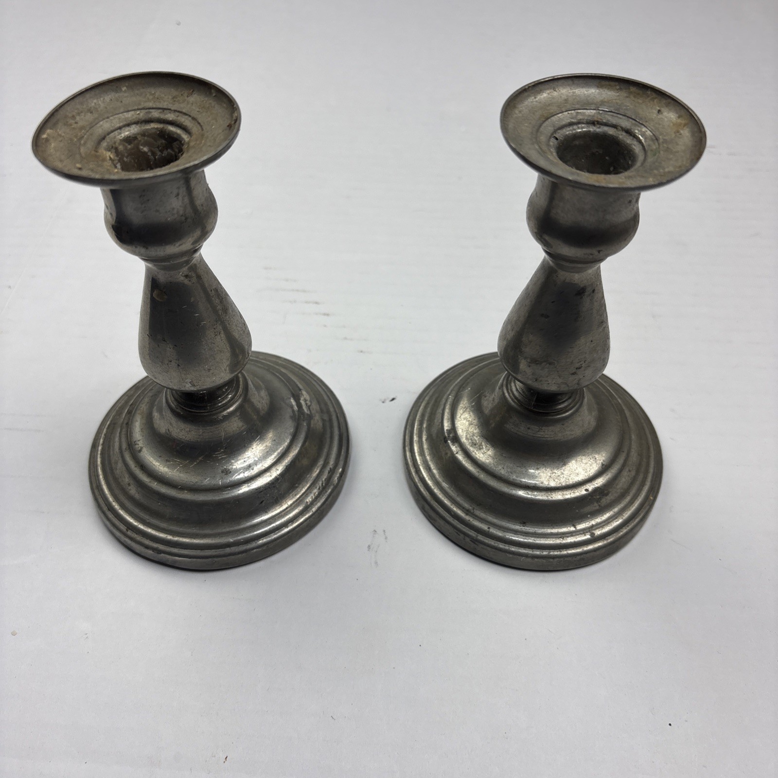 Vintage Candlesticks Pair International Silver Company USA Silverplate Home Deco