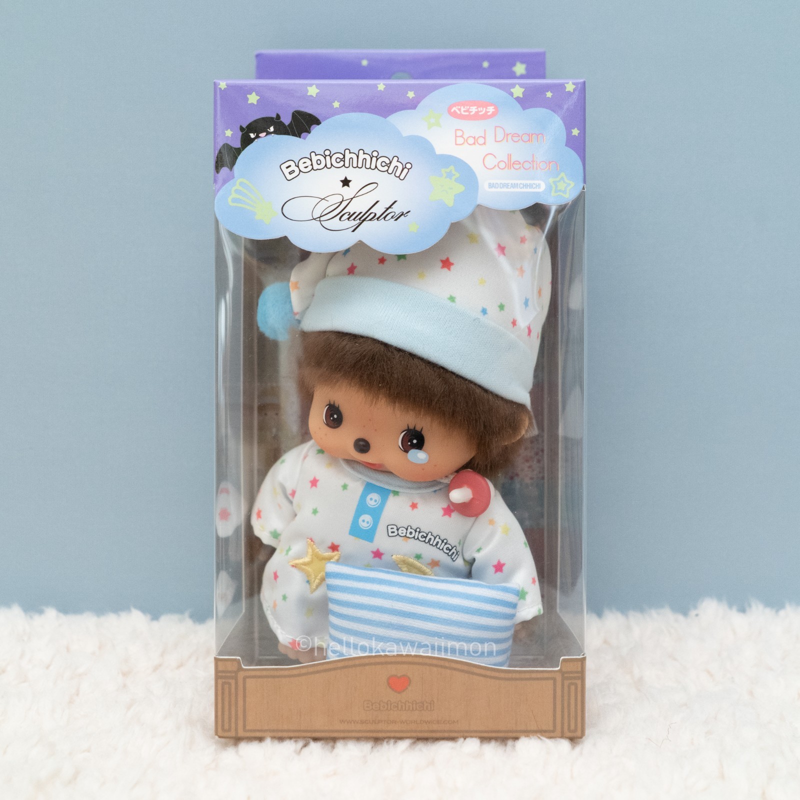 Bebichhichi x SCULPTOR Nightmare Bebichhichi Bag Charm Baby Monchhichi Sekiguchi