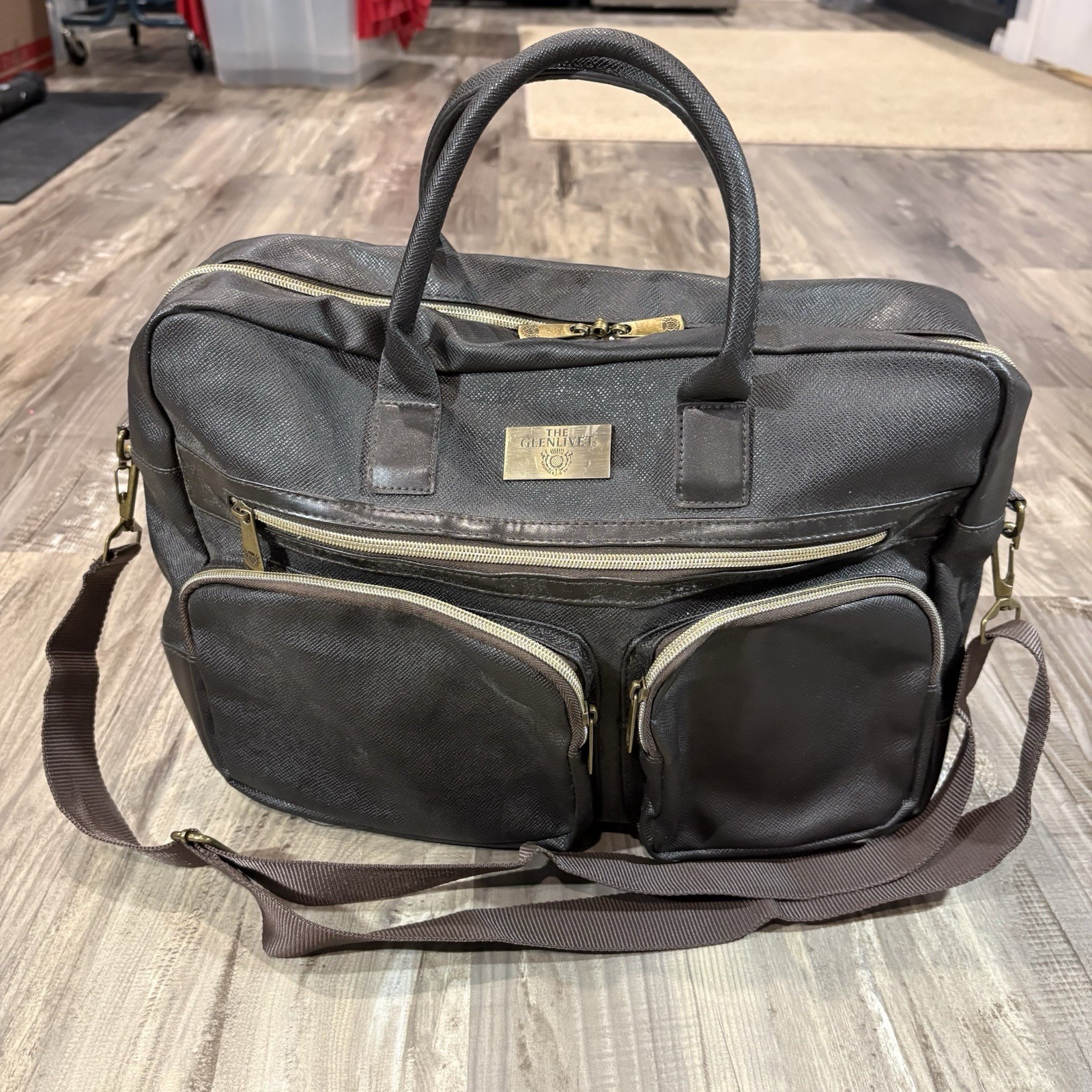 Extremely Rare The Glenlivet Promotional Travel Briefcase NEW 20”x12”